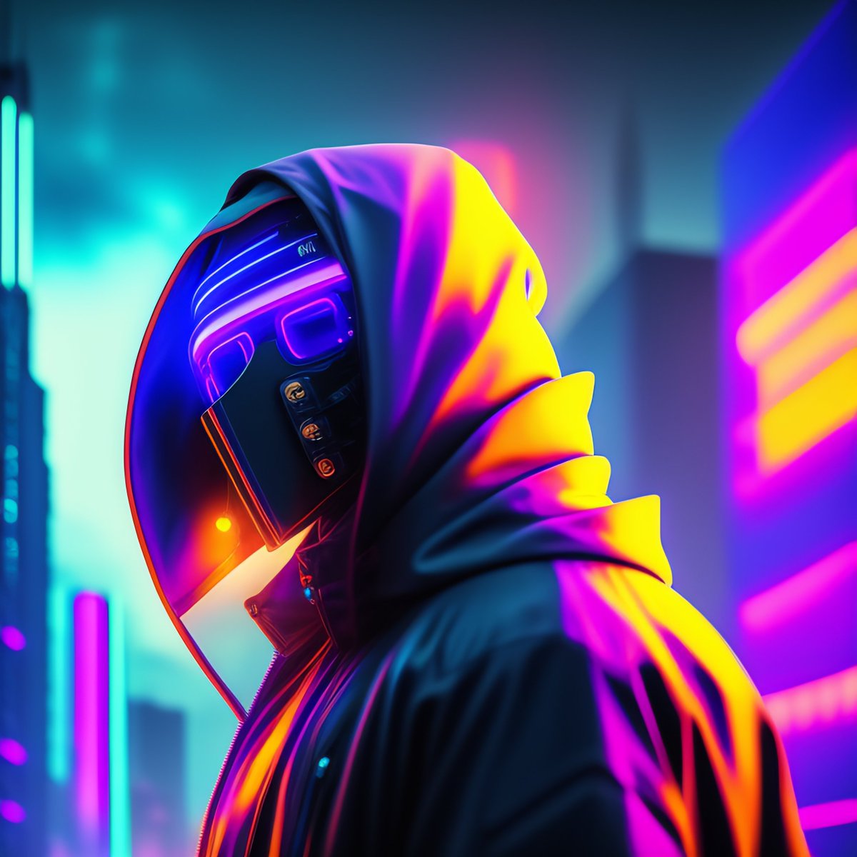 Look 💀✨
From the Collection CYBER CRIMINAL 

#CyberFirst #cyberpunk #future #art #NFT #nftart #NFTProject #NFTcollections #NFTartwork #nftcollectors #NFTdrop #opensea #USA