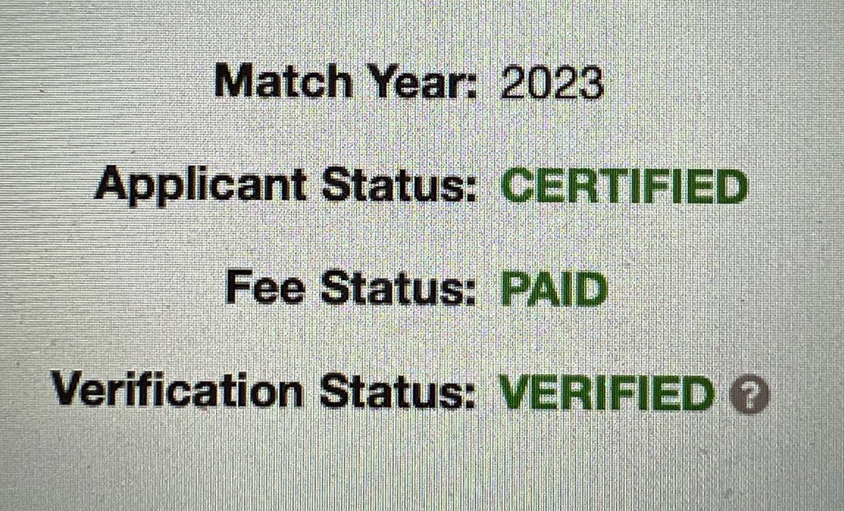 Hai_Tyler's tweet photo. I wish I wish upon a star … #match2023 #ROL #MedTwitter #blessmeplease https://t.co/CgqnfIYCAI