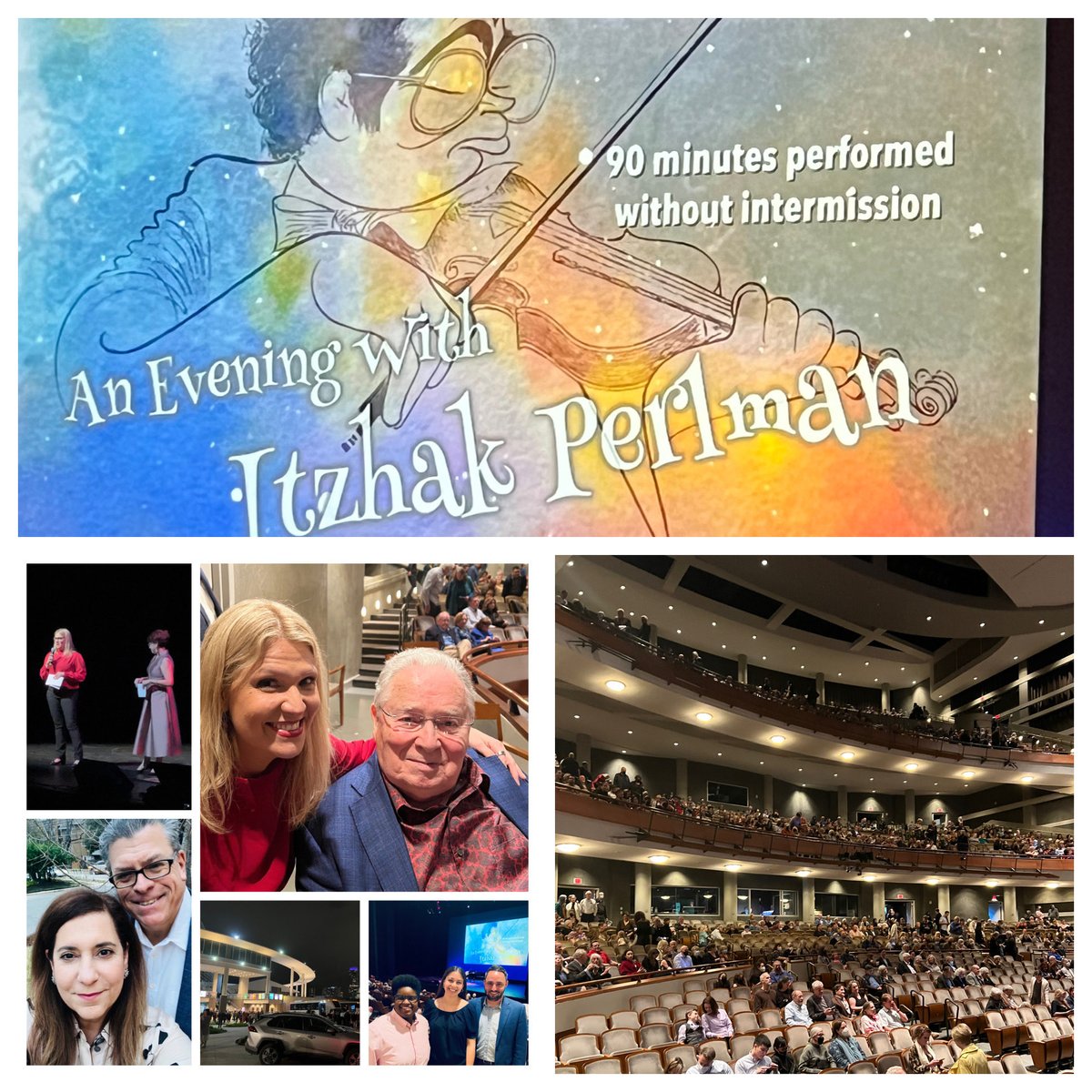 A Magical Evening with ⁦<a href="/PerlmanOfficial/">Itzhak Perlman</a>⁩ ⁦<a href="/longcenter/">Long Center</a>⁩ -Thank You Board Chair Lisa Lucero &amp; President/CEO Cory Baker- Well Done!!!!!!  ⁦<a href="/CultureMapATX/">CultureMap Austin</a>⁩ ⁦<a href="/statesman/">Austin Statesman</a>⁩ ⁦<a href="/llilasbenson/">LLILAS BENSON</a>⁩ ⁦<a href="/ATX_Soundwaves/">Austin Soundwaves</a>⁩