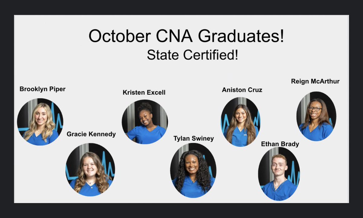 Please congratulate all of our MHS October CNA students who are all now state-certified! They worked hard, stayed focused, and juggled clinical twice a day while taking AP &amp; DC classes, extracurriculars, jobs, etc. <a href="/misdmile/">MISDMILE</a>  #PantherPride 
💙🤍🖤Ⓜ️🩺🩸🩹