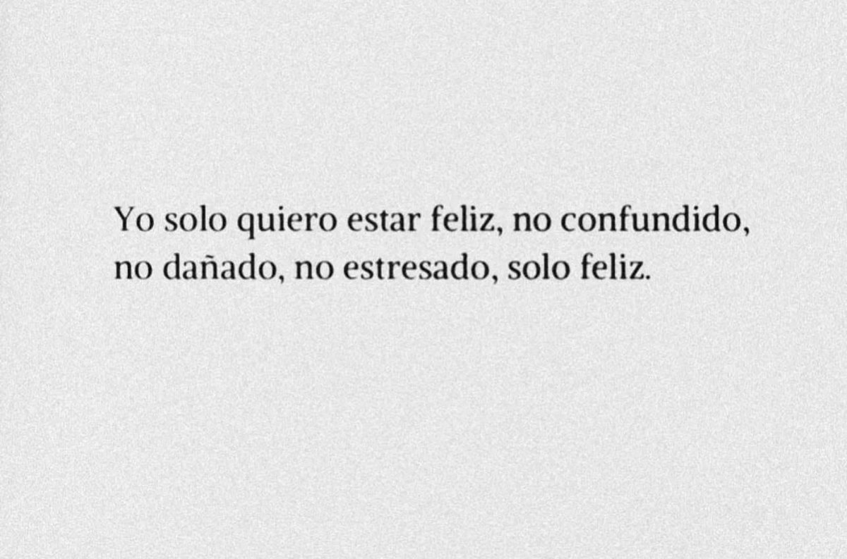 Mi felicidad no se negocia 😋