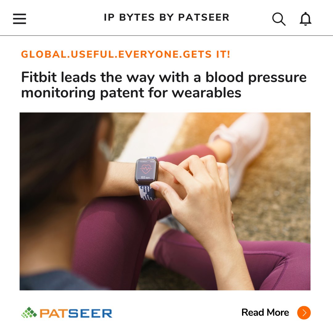 Gridlogics on Twitter "Fitbit's new patent for a wrist wearable