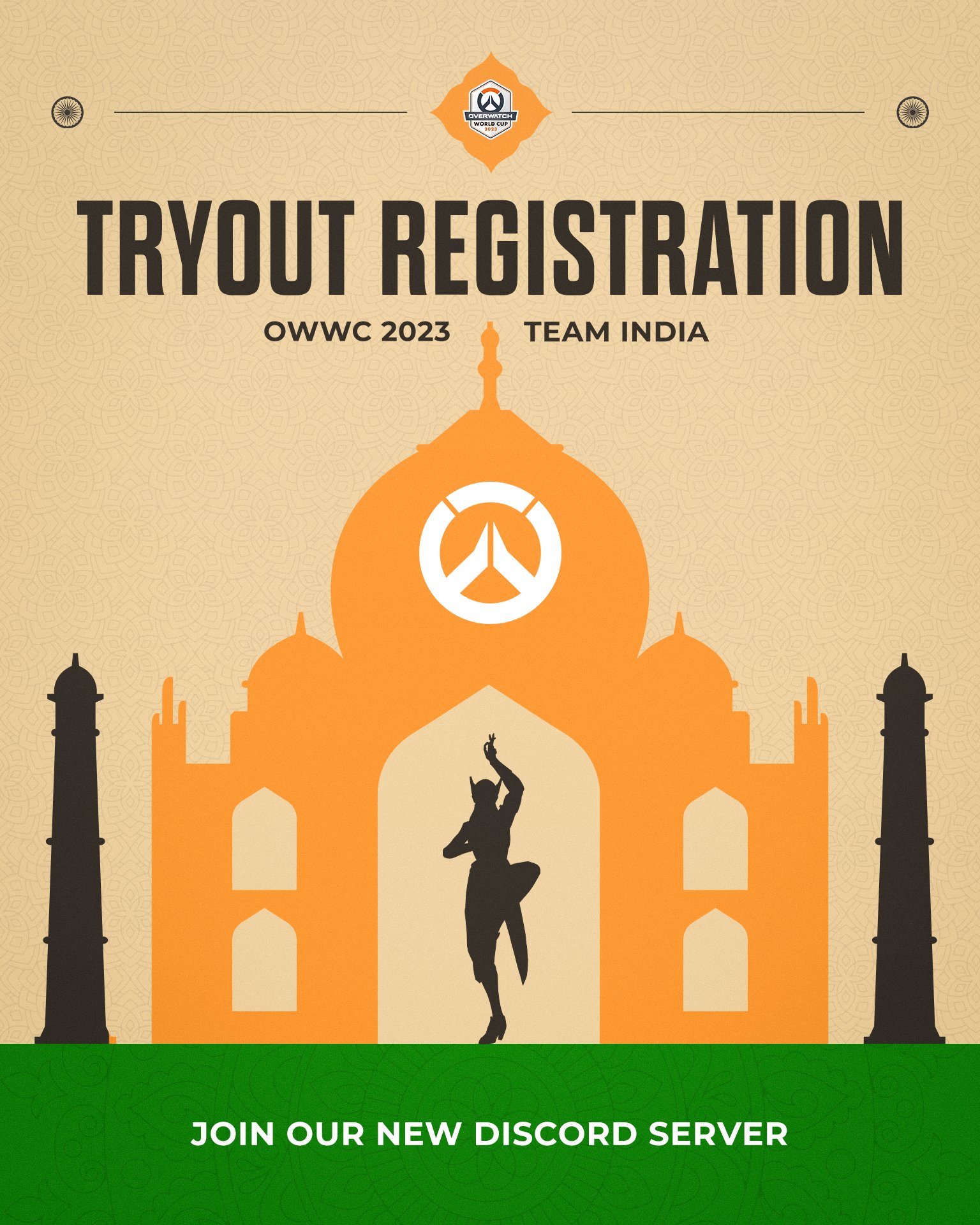 Team India Overwatch on Twitter "India needs heroes, Are you one? Live