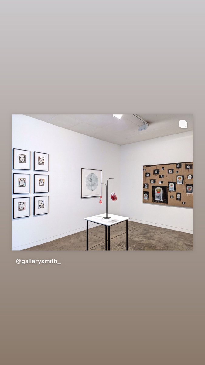 Tomorrow Sat Feb 25th is the final day to view the anniversary group show XV: PAST PRESENT FUTURE @ GALLERYSMITH in North Melbourne! An extraordinary beautiful exhibition !