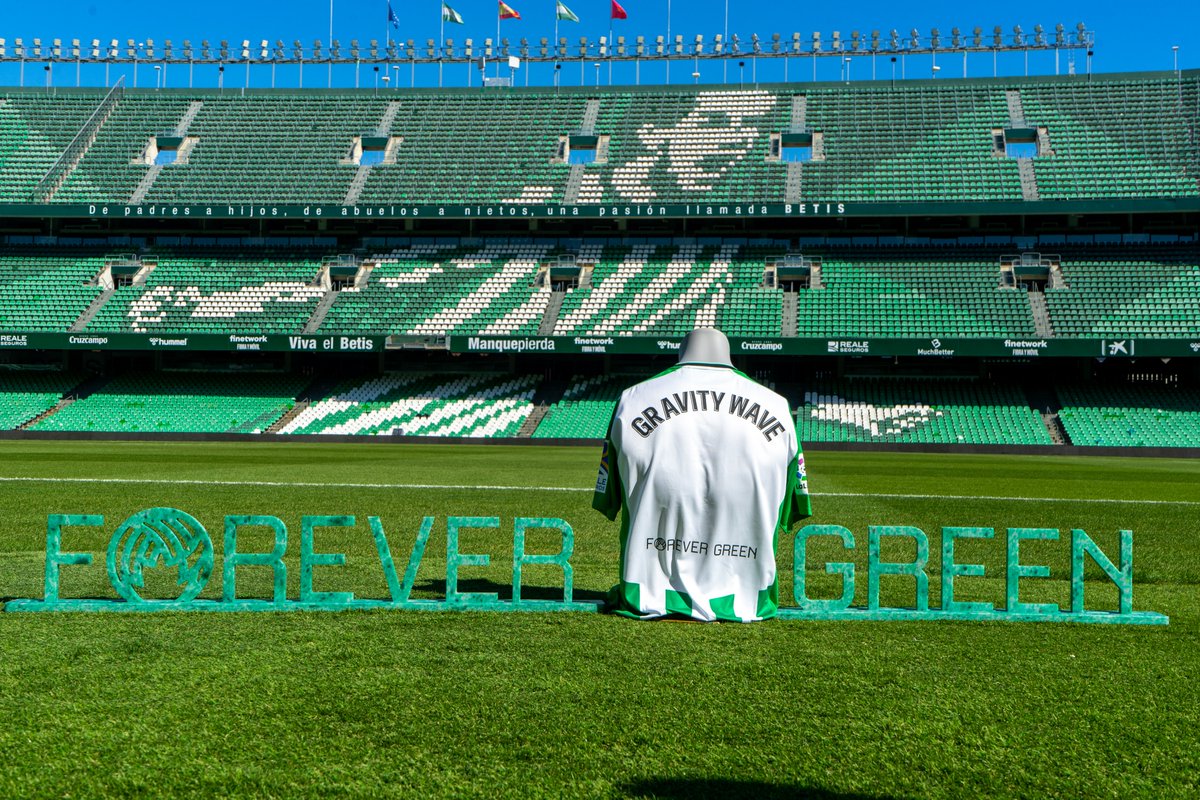 ESGperiodismo's tweet image. El @RealBetis  y #ForeverGreen se suman a #GravityWave efeverde.com/el-betis-y-for…