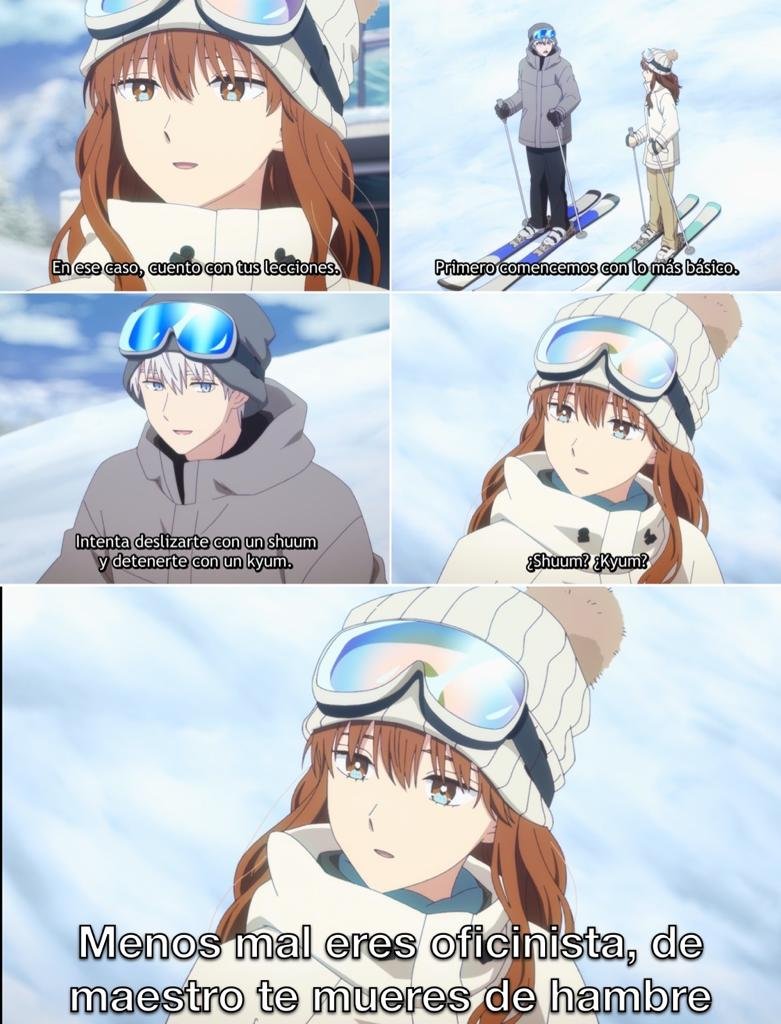 TadaimaMx's tweet photo. Igual que cuando te preguntan por "el cosito" que va en "la otra cosa"
Anime: The Ice Guy and His Cool Female Colleague
#iceguy https://t.co/jSuth00kBY