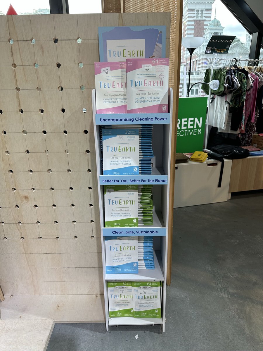 Always exciting when you see Canadian products in international markets.  Congratulations to @TruEarthLaundry for making it to #Singapore #ExportingIsGreat