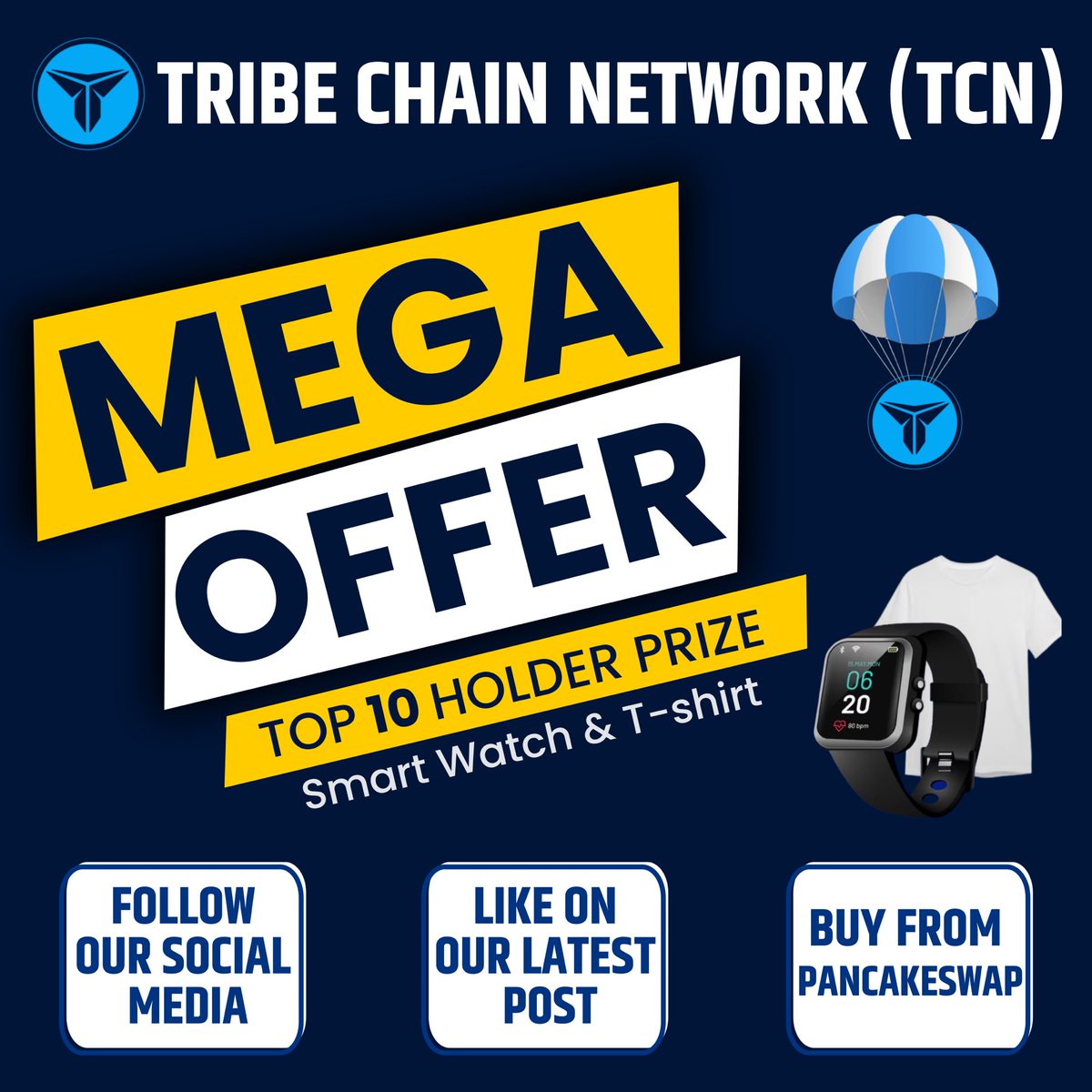 Mega offers  
#TCNArmy