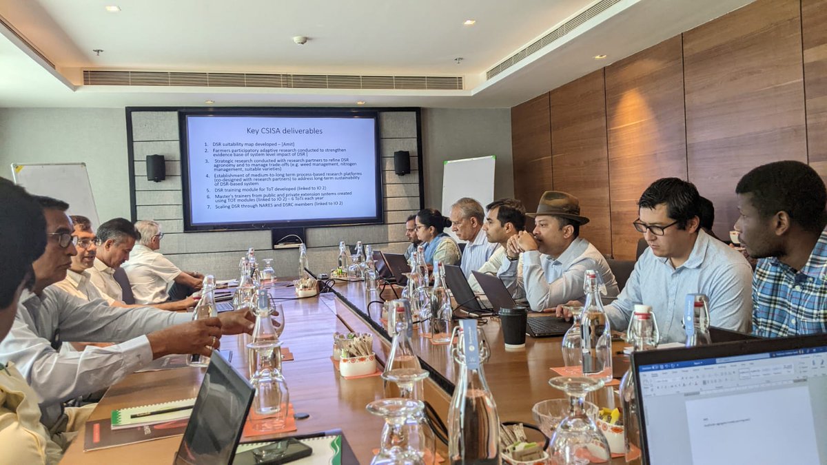 CSISA Project tweet media