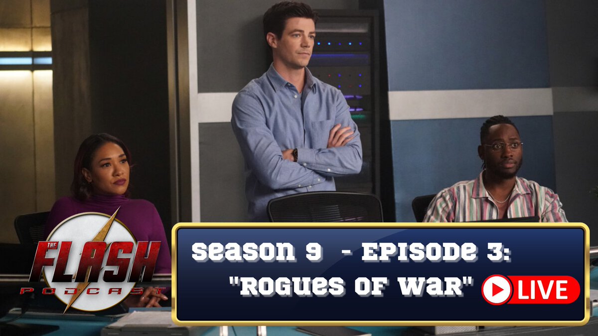 #TheFlash Podcast Season 9 - Episode 3: "Rogues of War" With Special Guest Host <a href="/KemberlieLove/">Kemberlie💕</a>! bit.ly/3Spu0Fc 

#WestAllen #9YearsOfWestAllen #WestAllenForever #RedDeath #CaptainBoomerang #Batwoman #TheFlashSeason9 #Arrowverse #BarryAllen #IrisWestAllen #DCTV