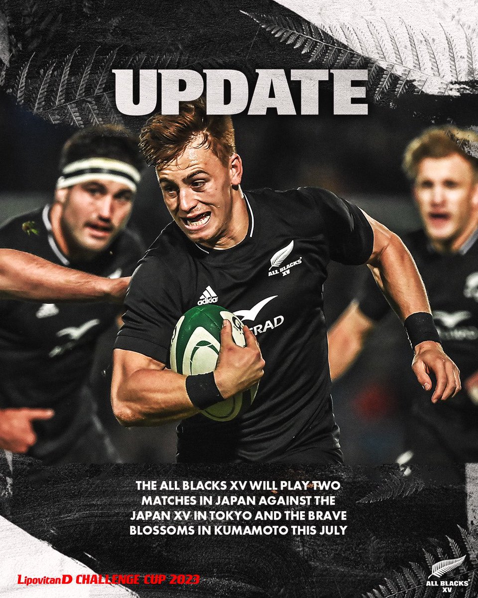 Konnichiwa Japan. See you in July! 🇯🇵 

Go to allblacks.com for the full story.