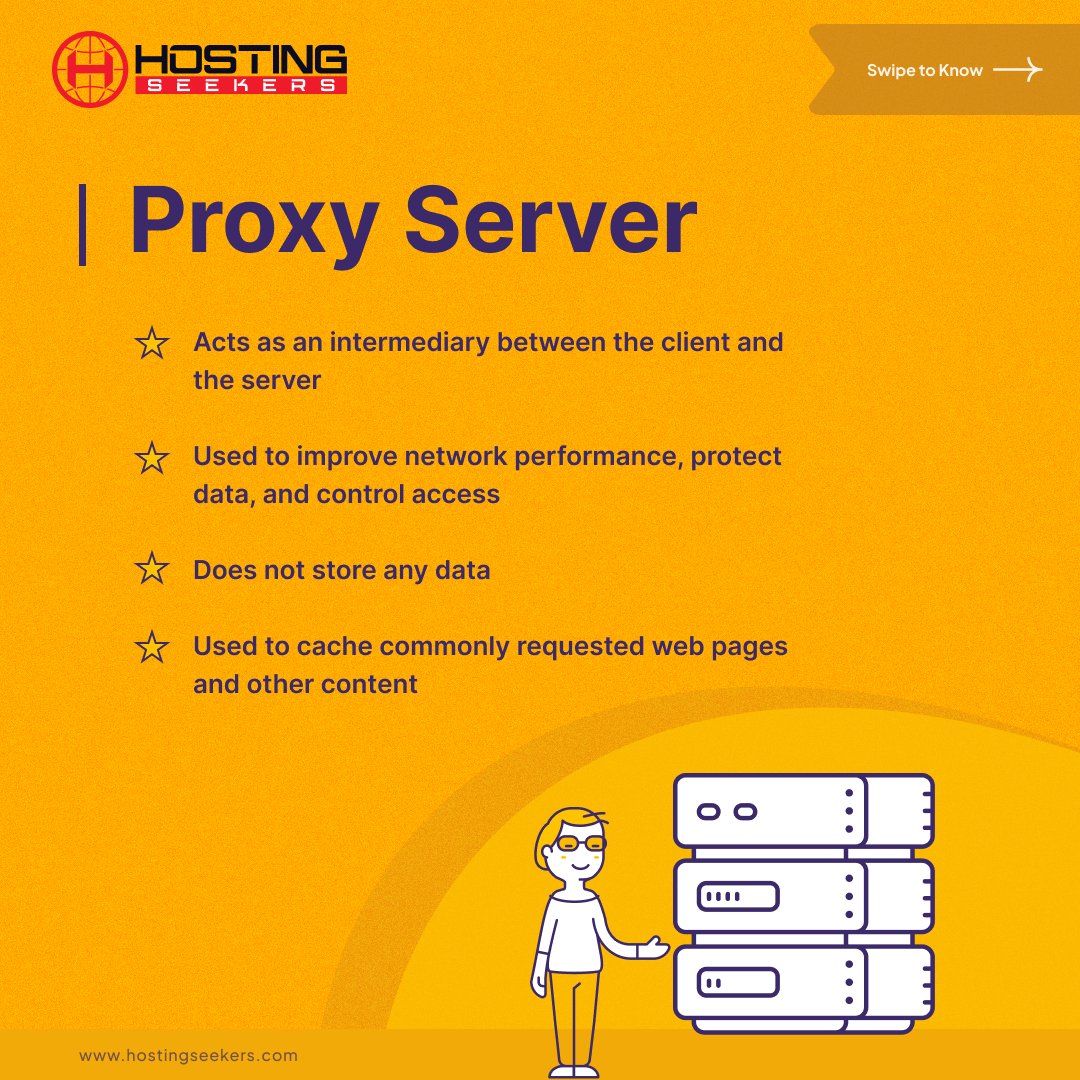Hostingseekers1's tweet image. Proxy server and database server are two of the most vital elements of any network infrastructure.
🔐📃💻 Proxy Server vs Database Server: Which one is right for you? 🤔🤓
Visit: bit.ly/3StM7Kw
#proxyserver #databaseserver #hostingseekers #wsdhs