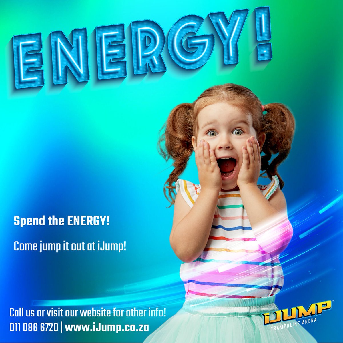 iJUMPSA's tweet photo. Come spend all your energy and excitement at the right place 😉 Here, at iJump 🤩 😁
Call us or visit us for more info:
011 086 6720 | https://t.co/8bD9GTChQv
#iJump #iJumpTrampolineArena #iJumpSA #Activities #Fun #Trampoline #friends #jump #energy https://t.co/ZPycac4LZ5