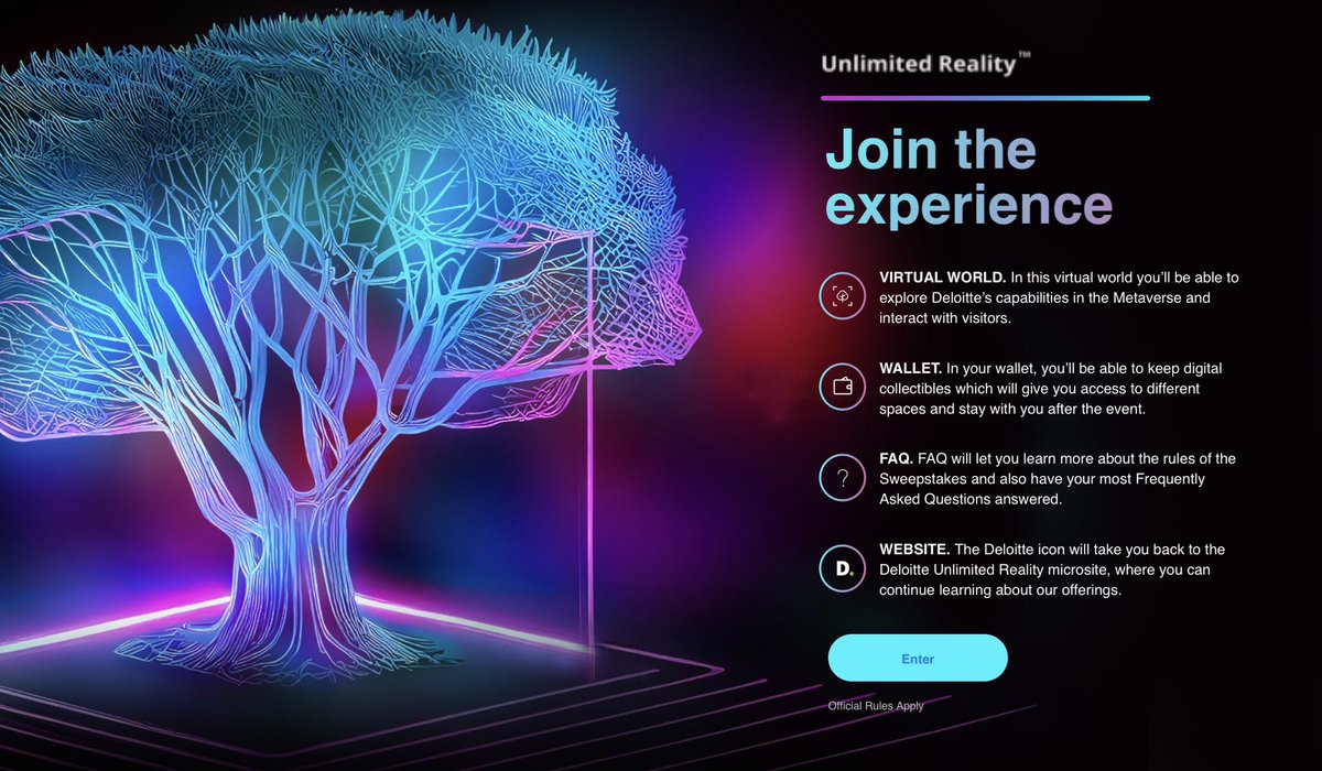 Going to Mobile World Congress or can’t make it in person? Join Deloitte in the Metaverse for a unique #MWC2023 experience. start.vatom.com/deloittemwc/