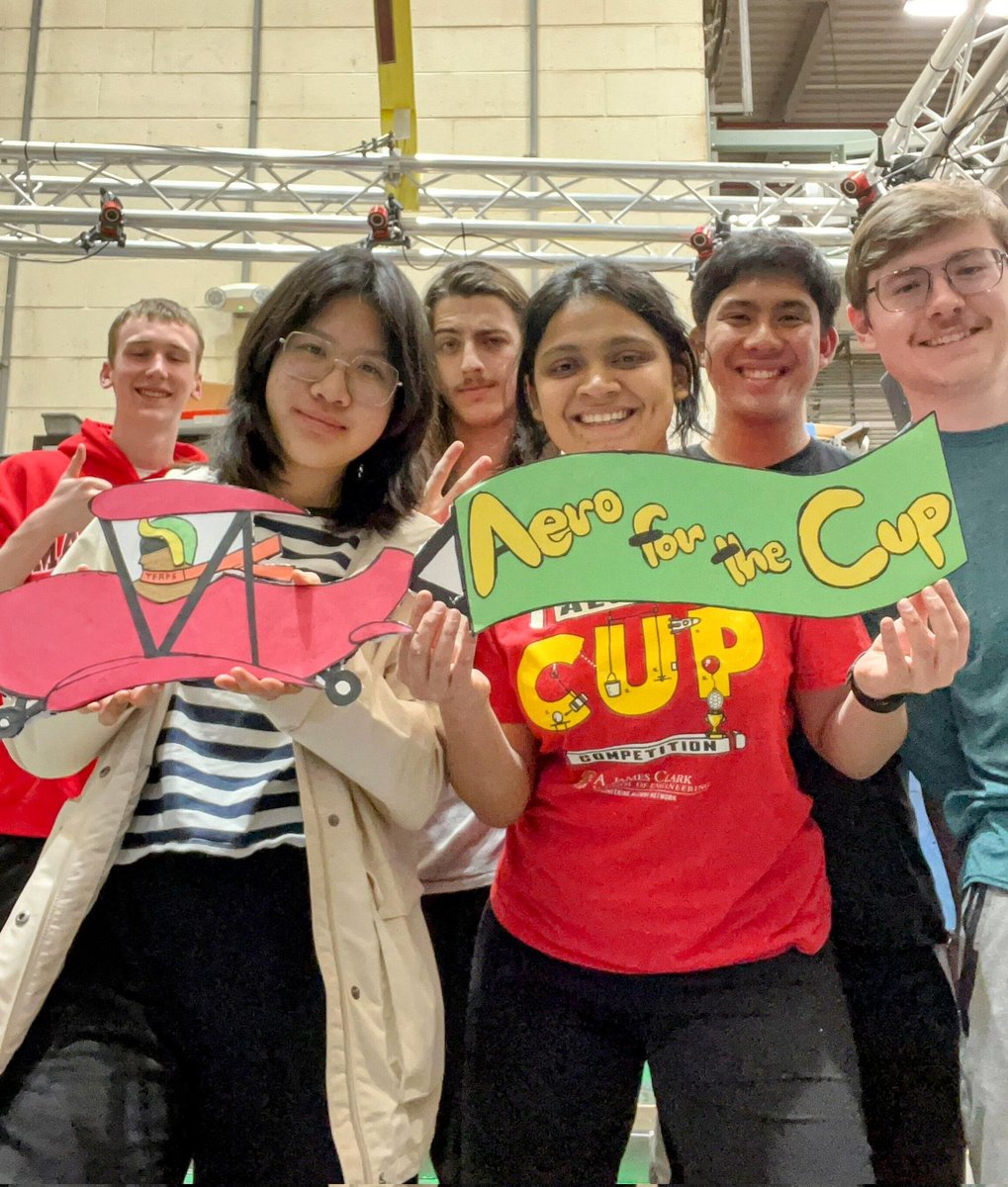 Kruti_B_'s tweet photo. Ready for the final showdown!
#AerofortheCup
#AlumniCup2023
@ClarkSchool 
@UMDAero 
@MarylandAIAA https://t.co/G8QwhFTnea