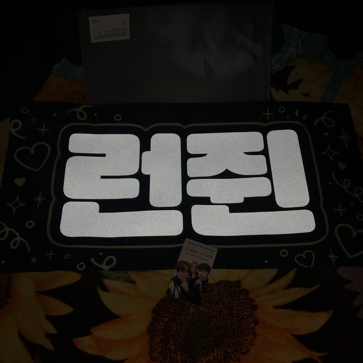mydearinjun's tweet photo. #injeolmifb thank u christina @injeolmiGOs !! 💛 my goods got here safely🫶 https://t.co/gwnCv9ERKS