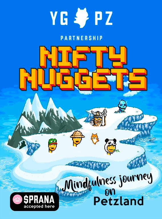 well3official's tweet photo. YogaPetz 🧘❤️🍗Niffy Nuggets
#YGPZPartnership🌈

Welcome all the Nuggets from @NuggetsNifty to join our #Petzland. Stay Crispy, stay namaste, looking forward to have all the Nugs on board

Join us on the mindfulness journey to balance and happiness #YGPZ #Nugs !waao https://t.co/w4Kg2X93T5
