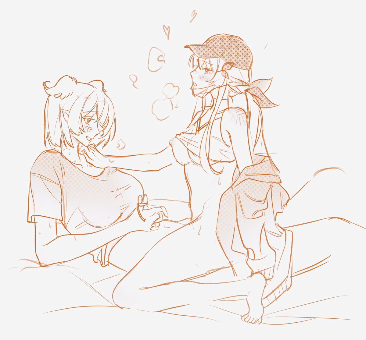 nsfwmocking's tweet photo. #elipomu 
@ morigoos kami’s kidnap au
I’m sry🫣 https://t.co/Vzge58uaUk