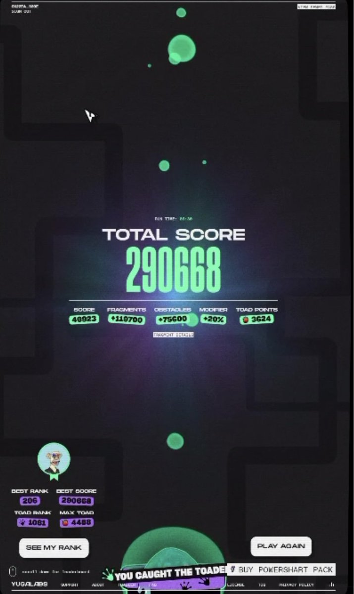 AshtonNFTs's tweet photo. Dookey Dash / Lick The Toad Sewer Pass Boosts🫡  (6 Years Pro Gaming & Counting)

Send me a direct message to schedule in boosts🔥

Early scores ranging from 200K to 400K so the ask is not high off rip but will be soon so get in early✨

Starting tomorrow⏰ 
Open to all tiers at the moment⏰

#DookeyDash #LickTheToad #nftsales #nftGiveaway #nftCommunity #freemint #nftGame #nftdrop #SolanaNFT #nftshill #nfts #nftpromotion #nftcollectors #Whitelist #nftart #giveaway #Ethereum #AD #nftMint #nfts