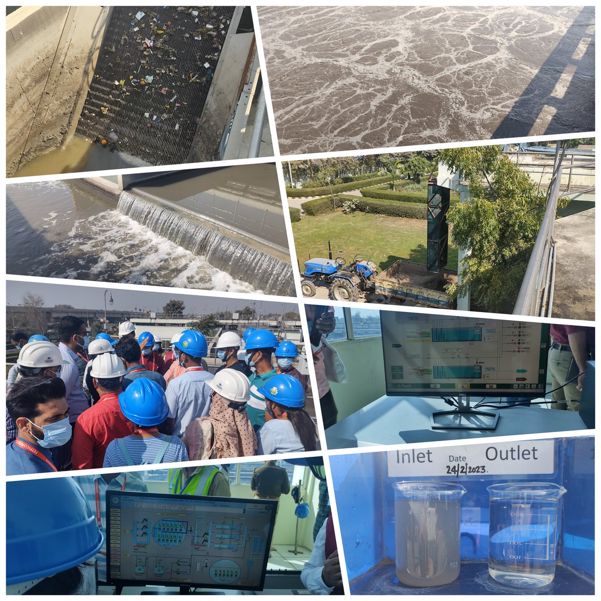 #fieldvisit at Goithaha #sewage treatment plant #fetpicon2023 #fetpicon #fieldepidemiology #fetp #IndiaFetp