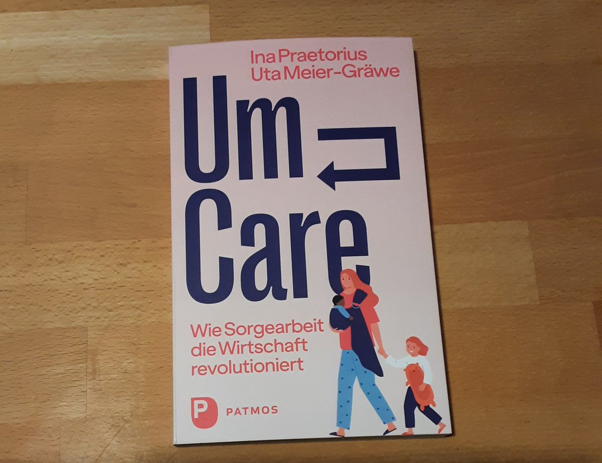 Das Buch fand ich gestern in meinem Postfach. Ich freue mich auf inspirierende Kurzlektüren! #economyiscare #CareRevolution Dank an @InaPraetorius und @UtaGrawe!