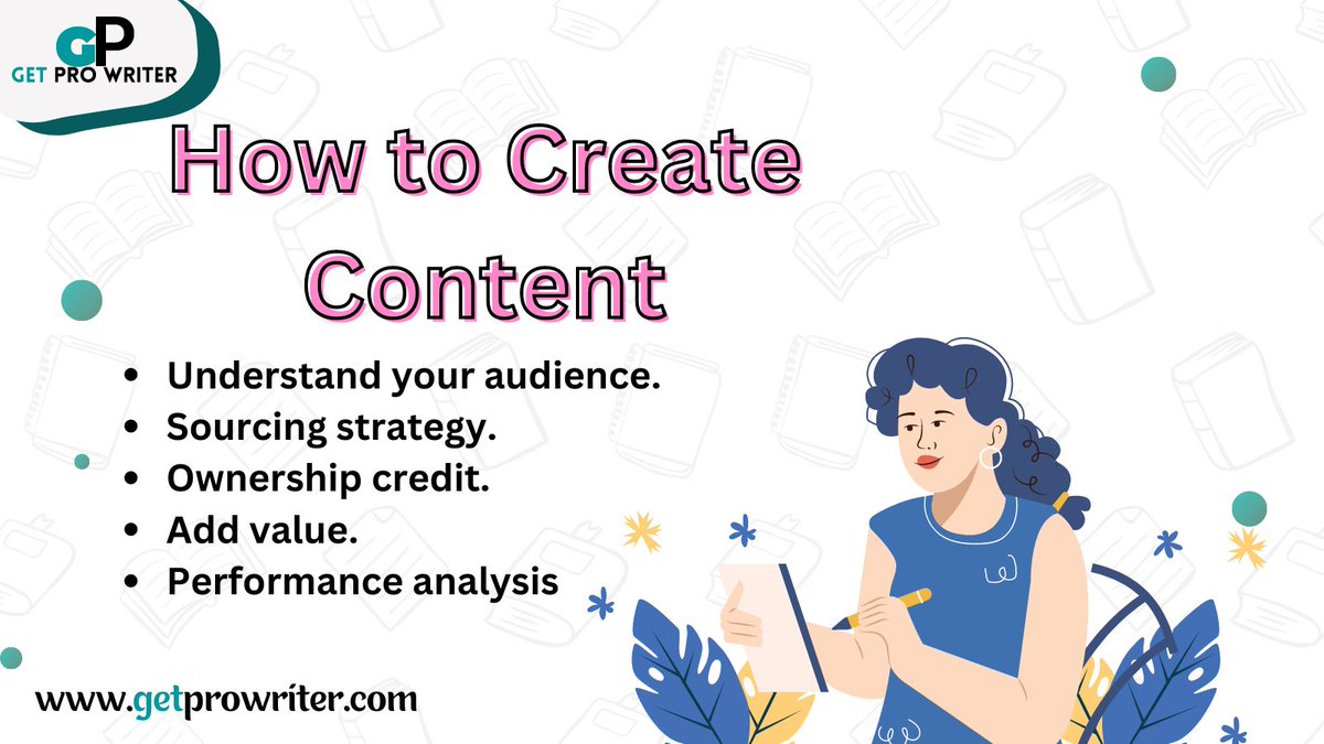 Getprowriter's tweet photo. Crafting Compelling Content: A Guide to Creating Content That Resonates with Your Audience ✍

#getprowriter #contentcreatortips #audienceengagement
#digitalmarketing #b2b #digitalmarketingtrends #seo #ppc #paidadvertising #schedule #contentwritingservices #traffic https://t.co/8NxOw3AKhs