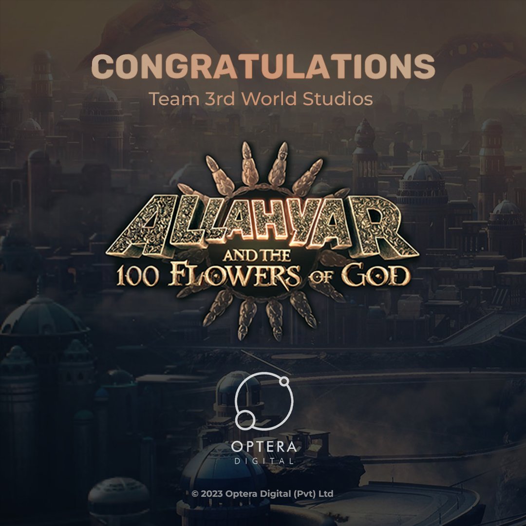 OpteraDigital's tweet photo. Congratulations to the team behind “Allahyar &amp; the 100 Flowers of God’ for a groundbreaking launch event. Get ready now for the 3D voyage this June for the most awaited animated movie of 2023.
#Allahyar #AY100FOG #3dAnimation #Film #Movie #PurelyPakistani #Ue @3rdworldpk https://t.co/NpthyTCi6Z