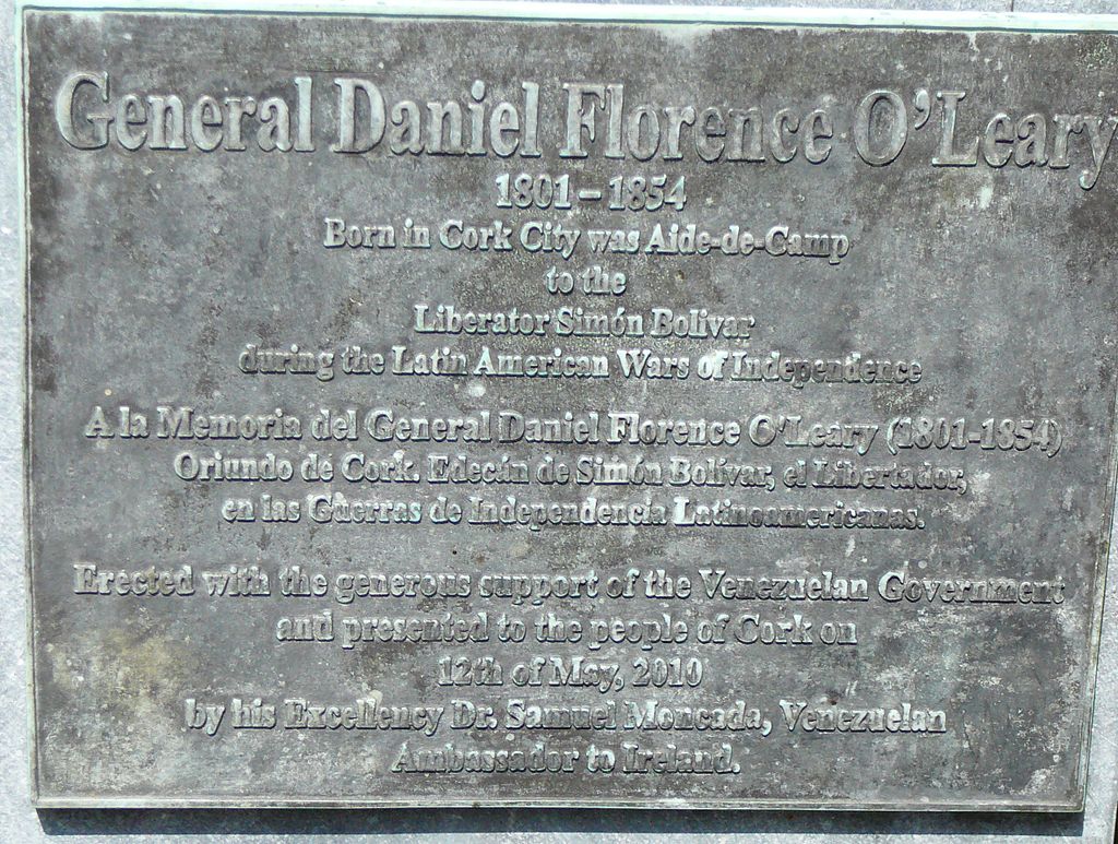 Irish History Bitesize! on Twitter "Daniel Florence O'Leary (14? Feb