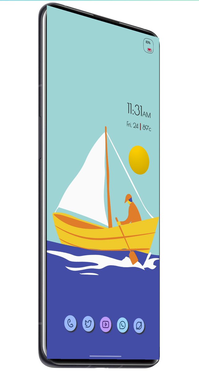 NirRazu's tweet photo. Sea boat 
#klwp
#theme @GraemeHook1 ❤️❤️
#icon #colorbit @EdzonDM 🙏🙏
#wallpaper 
#wallBerry @RajjAryaa 🙏🙏 https://t.co/wrzGYSqZ8l