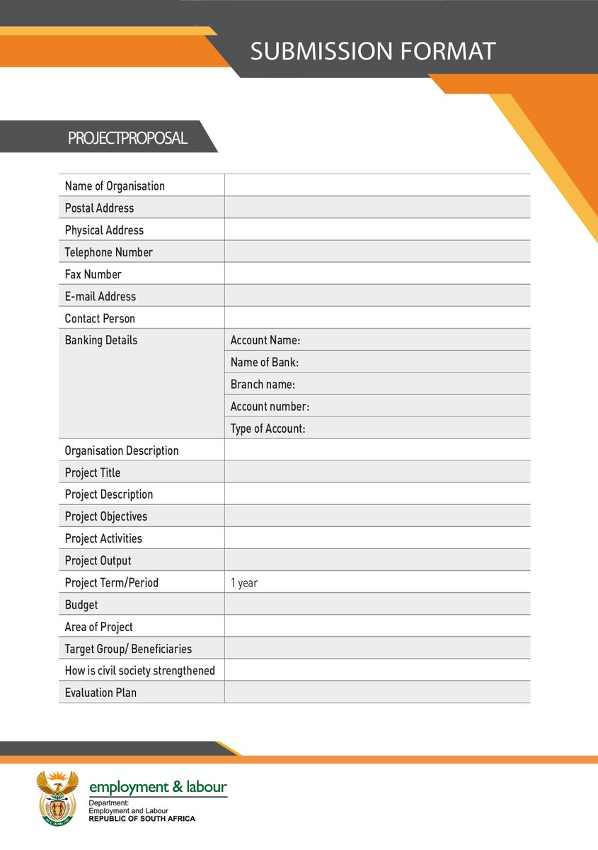 Department of Employment and Labour on Twitter "Good morning, The