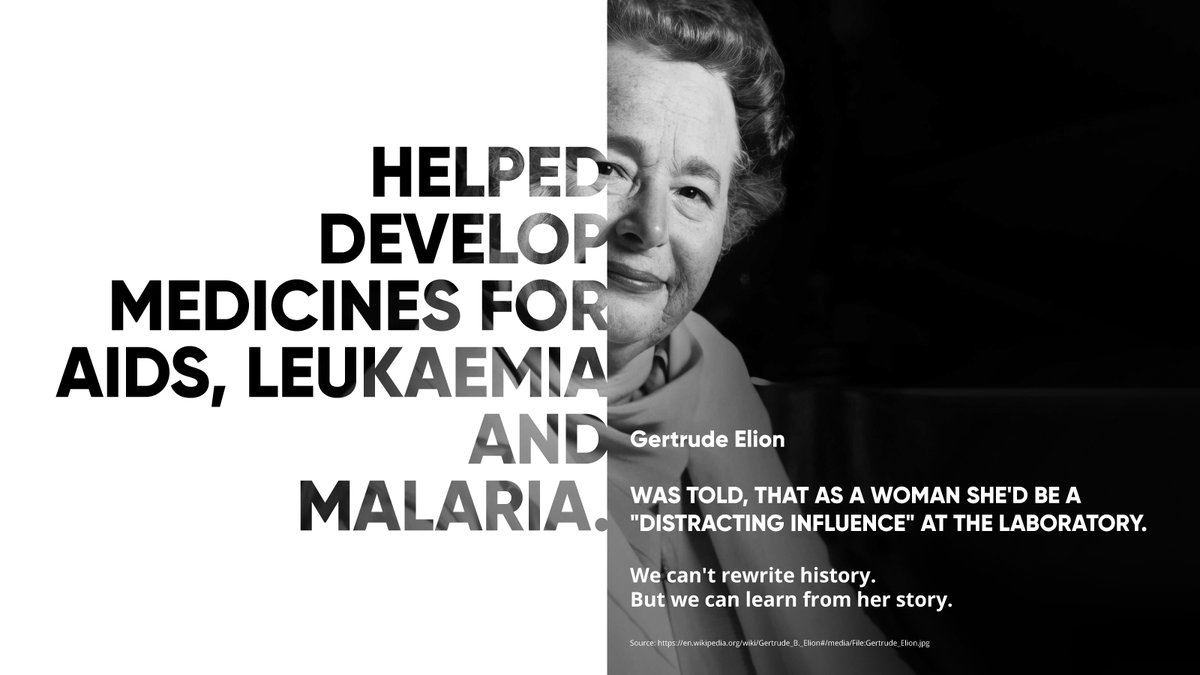 Cactus Communications on Twitter "Meet Gertrude Elion, Nobel Prize