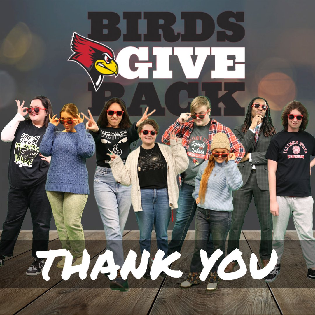 We are stunned and grateful.  Thank you to everyone who supported us today and always.   Redbirds, family and friends - you are all amazing.   #birdsgiveback