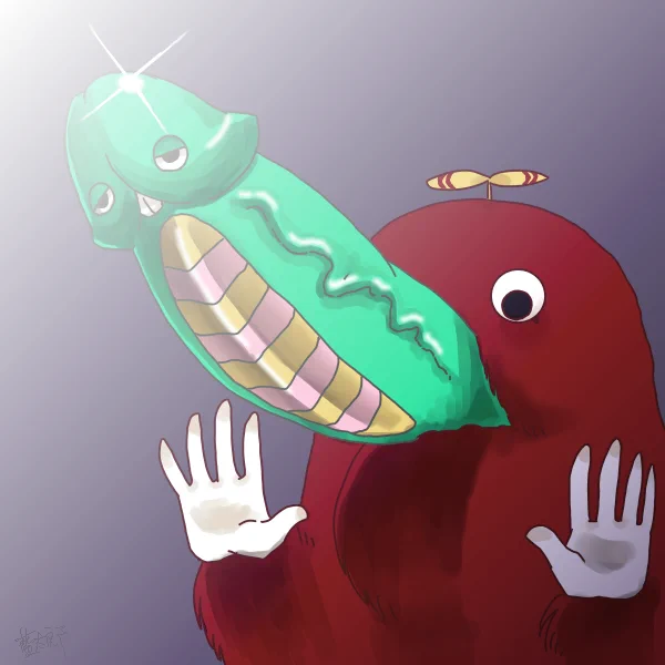 だいぶ前に描いたよくわからん絵です 