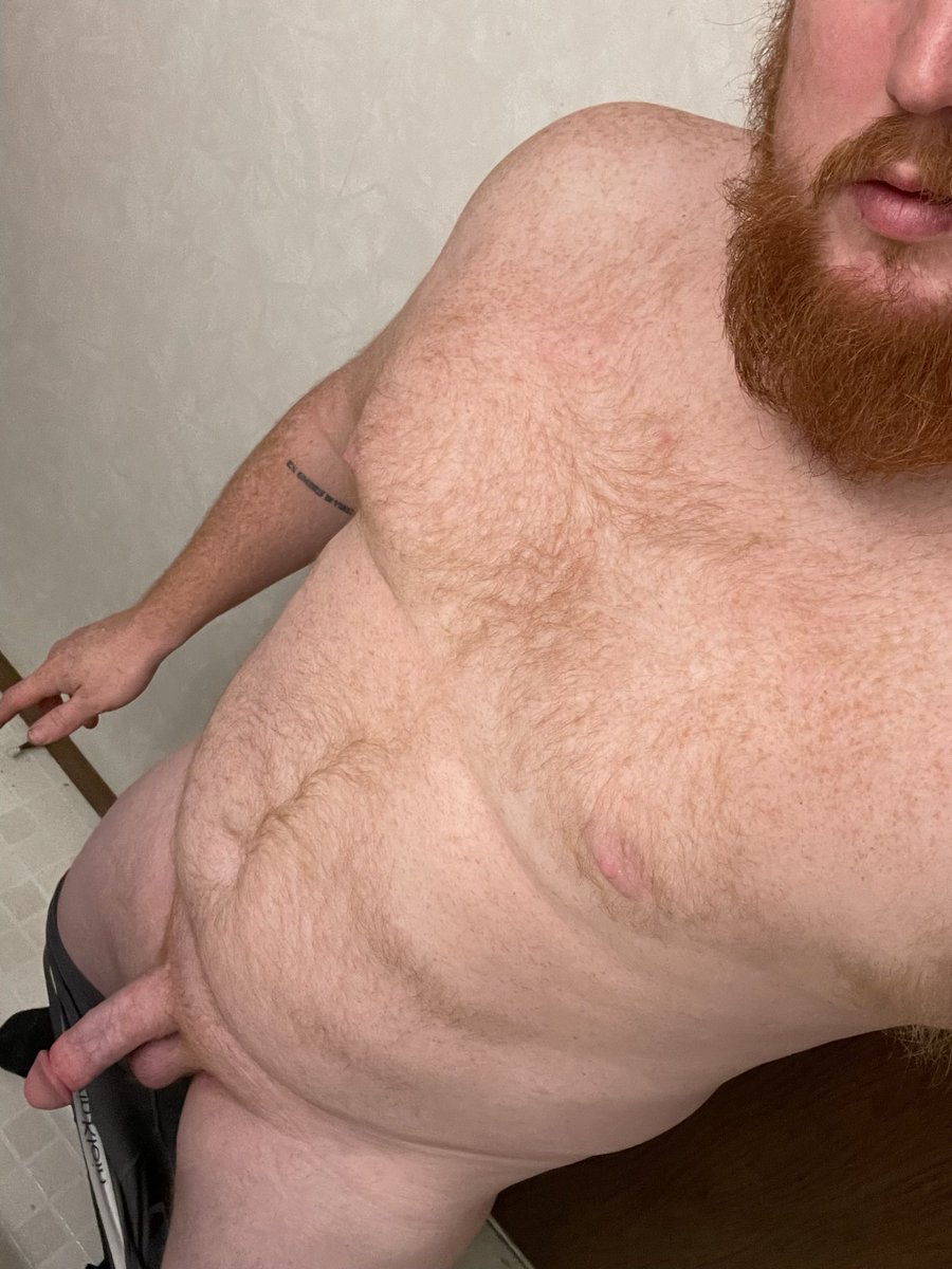 mischief_mn's tweet photo. Who likes a big ginger! Be nice, first post! #bigginger #onlyfans #content #forher #cock #nude #bwc #bear #erection https://t.co/4wbBzugAco