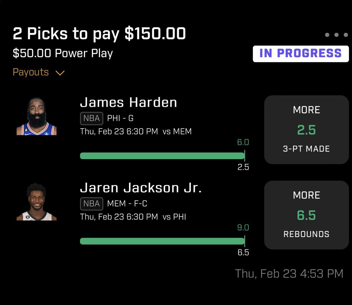 oRONTURNER's tweet photo. 🚨💸🔥Absolute 🔥night!! 14-2, we almost sweep all 16 props!! Community slip misses by 1, but we are giving $25 away anyways. Follow @oRONTURNER LIKE and COMMENT on this post with something you are thankful for! 1 winner will be picked in the am🔥💸🚨#GamblingTwitter #prizepicks https://t.co/lnQPyQag8n