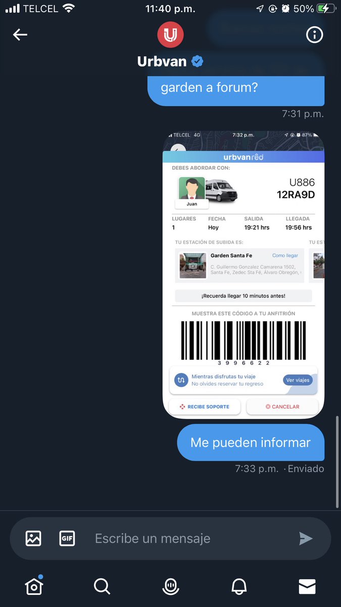 esechitooo's tweet photo. Que servicio! 👏🏻👍🏻 https://t.co/xUMT79ZCAt