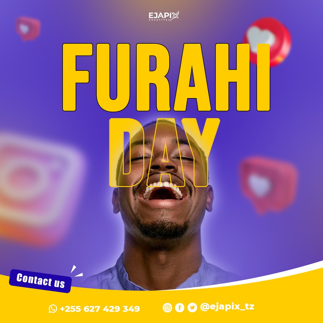 ejapix_tz's tweet photo. Karibu ufurahie huduma zetu za kibunifu na zenye viwango vya juu.

#furahiday #fridaymorning #ijumaa #VINA2023 #Tanzania #arusha #daressalaam #matangazo #biashara #dodoma https://t.co/OFCWLJigop