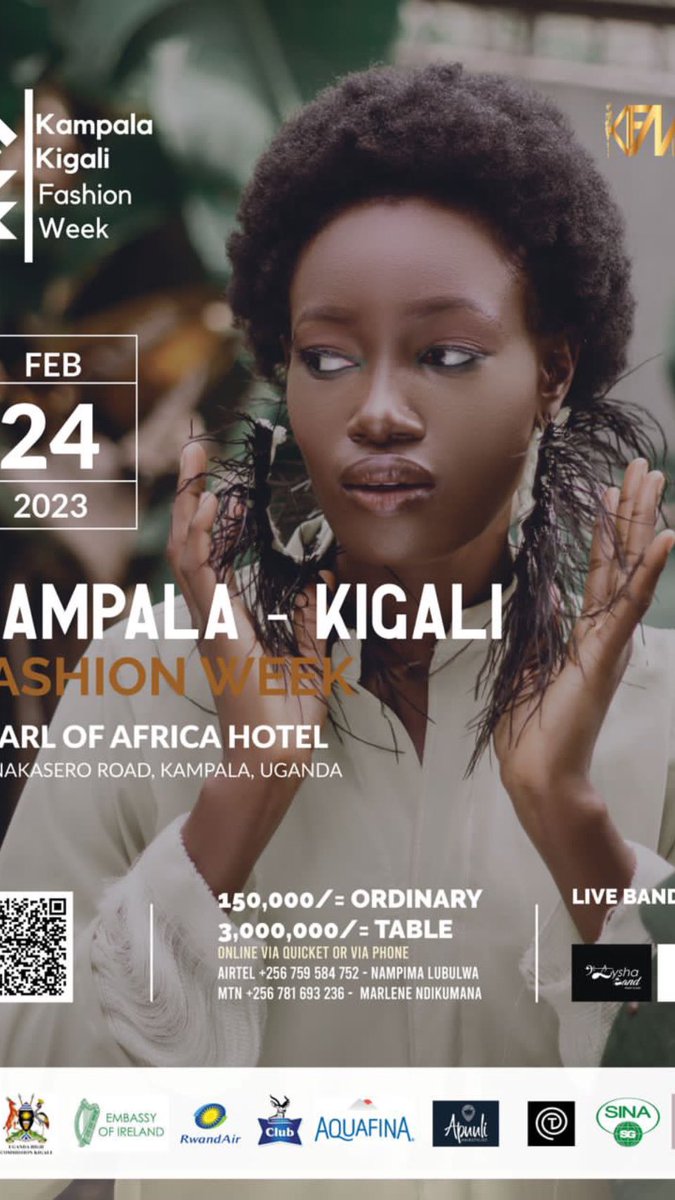 Today is the dee day guys!!!
Have you secured your tickets,if not that’s not a prob …
Even while still at work u can here 
#kkfw2023  is on tonight at <a href="/PearlofAfrica_H/">PearlofAfricaHotel</a>