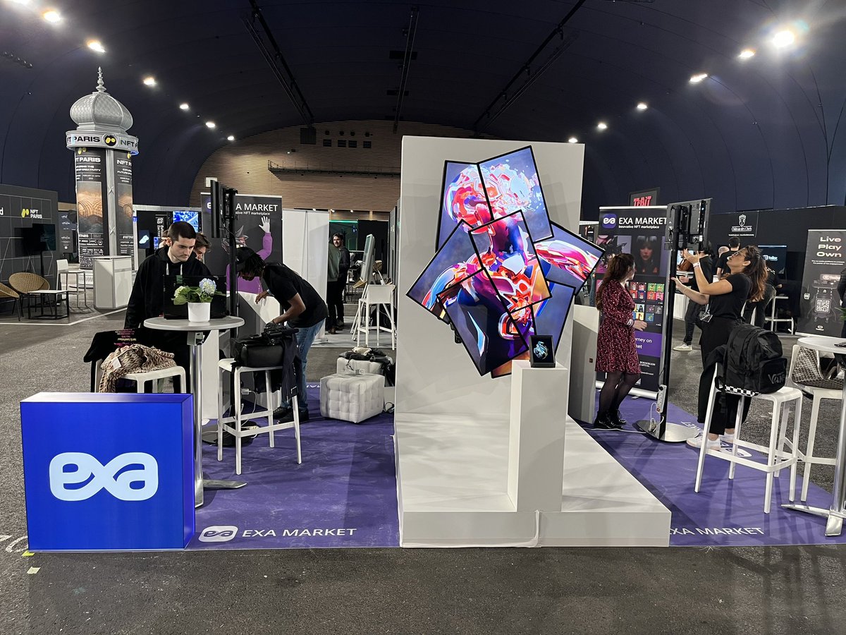 Gm ☕️ $ALGO #algofam #nftparis 
We’re getting ready! 😎🔥🔥