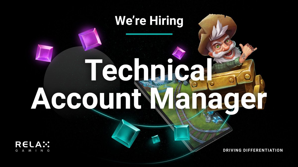 Relax&#39;s growth from a start-up to a well-established name in the gaming industry has been exciting - and we are not stopping now! &#128640;

Join Relax as our new Technical Account Manager and help us improve our technical service levels.

Apply here ➡️