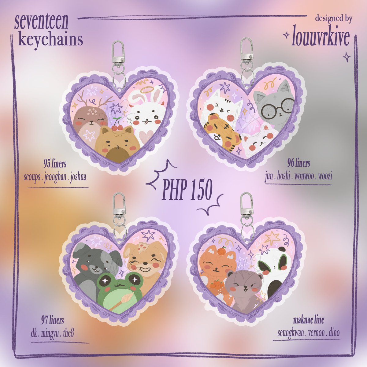 louuvrkive's tweet photo. ꒰🛒 #louvstudios ꒱ ☆★ wts lfb . . .

 #seventeen keyrings &amp; stickers !
       ⤷ by @louuvrkive 

🖇 order form : https://t.co/IWpv2rlP07
🎧 PO until : march 10
🧾 stickers ₱10-₱30
🫧 keyrings ₱150 https://t.co/YFgCgtyWQm