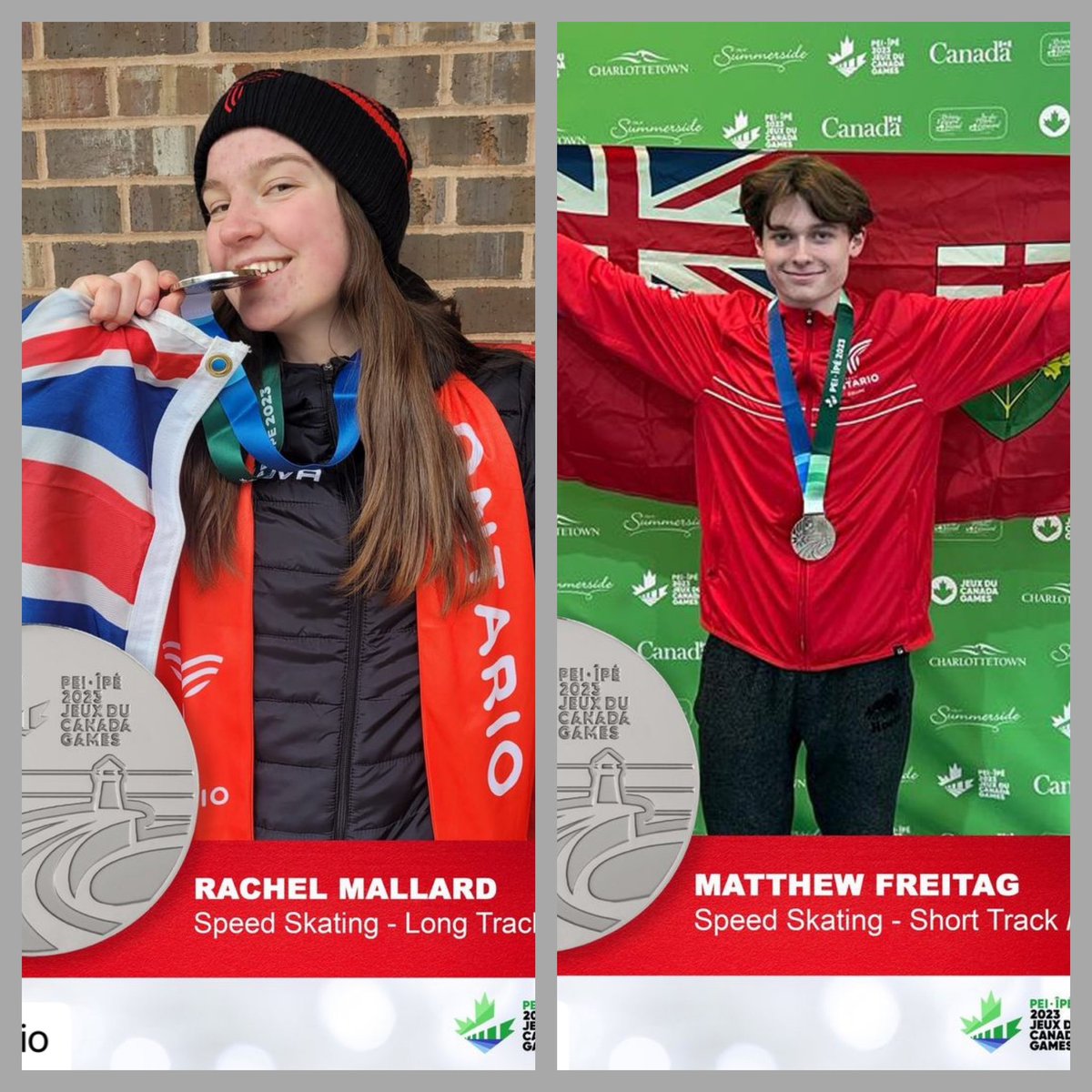 ottpacers's tweet photo. Our @2023CanadaGames Silver Medalists 🥈🥈Congratulations 🎉 @OSSA @SSC_PVC https://t.co/Gawyy1PT31