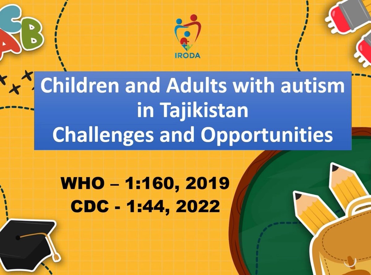 UNinTajikistan's tweet photo. As a part of UNCT #Tajikistan #disabilityinclusion Action Plan, series of regular consultations with Organizations of #PWDs was launched with a presentation by CSO "IRODA" about the challenges &amp; opportunities towards creating inclusive environment for children with autism. https://t.co/a97447vXDO