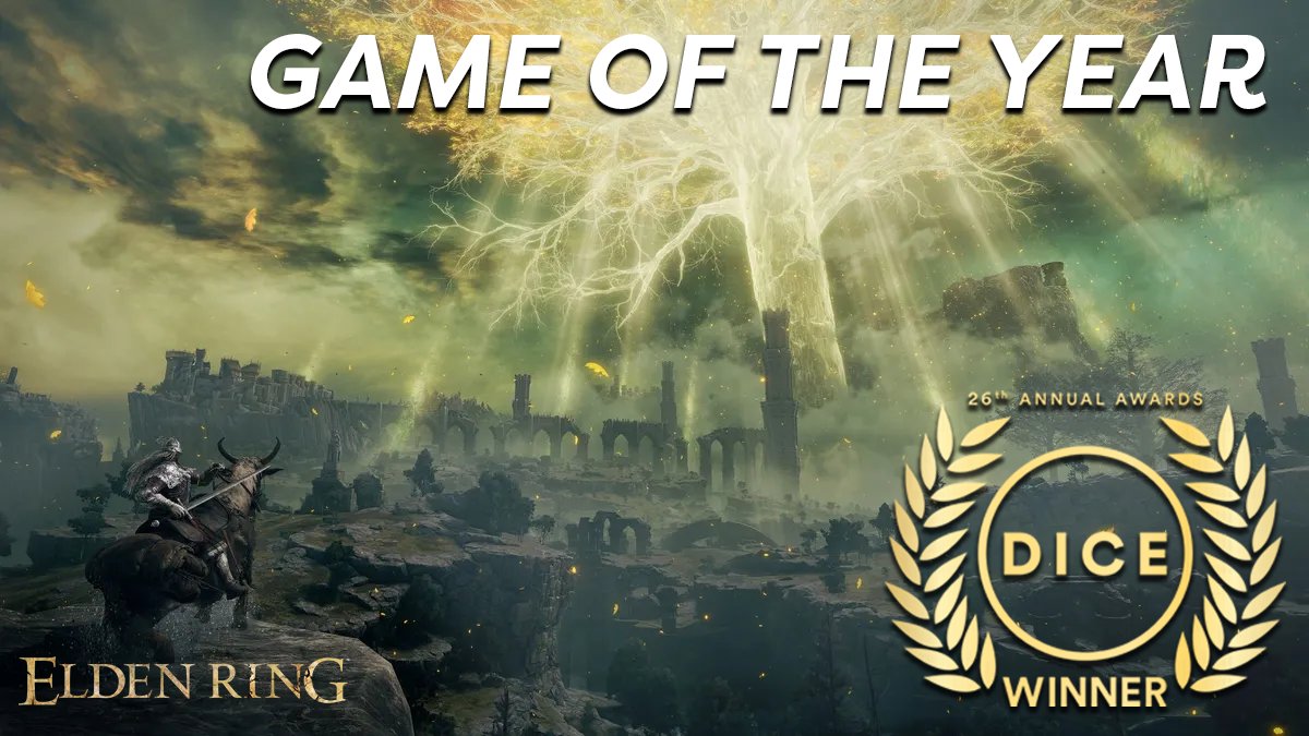 ELDEN RING on X: It is an honour to have been chosen as Game of