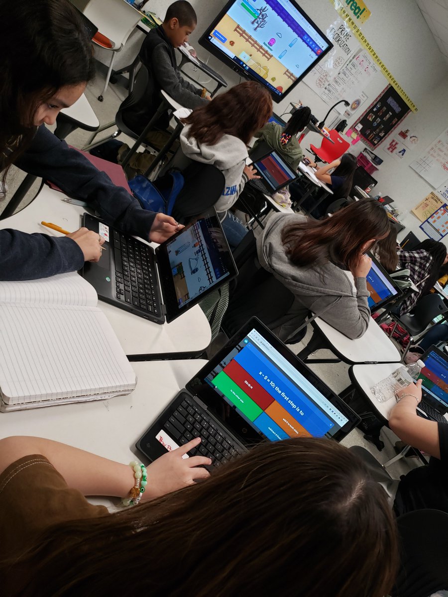 Meghan McGregor (@meghanmcgregor6) on Twitter photo My 6th graders having a blast practicing one step equations using <a href="/gimkit/">Gimkit</a> after their <a href="/carnegielearn/">Carnegie Learning</a> Play it in reverse lesson!
<a href="/GarciaMS_AISD/">Garcia Middle School</a> <a href="/JBrown_MathTalk/">J. Brown</a> <a href="/TRod_Math13/">Tiana Rivera (Rodriguez)</a> <a href="/pdevans01/">Phoebe Pruitt</a> My 6th graders having a blast practicing one step equations using <a href="/gimkit/">Gimkit</a> after their <a href="/carnegielearn/">Carnegie Learning</a> Play it in reverse lesson!
<a href="/GarciaMS_AISD/">Garcia Middle School</a> <a href="/JBrown_MathTalk/">J. Brown</a> <a href="/TRod_Math13/">Tiana Rivera (Rodriguez)</a> <a href="/pdevans01/">Phoebe Pruitt</a>