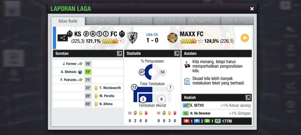 彡KS ⓟⓐⓣⓘ FCミ#TopEleven tweet media