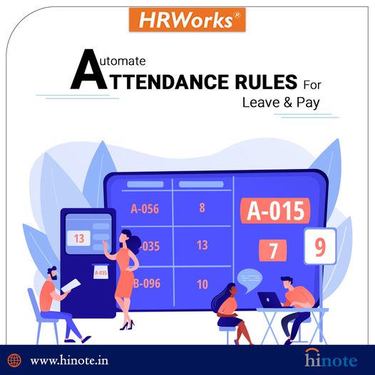 Implement all your business rules related to attendance calculations for permission, late coming, loss of pay etc. on HRWorks. 
#hinote #hrd #recruitment #payrollmanagement #hrsolutions #hrmanagement #payrollmanagement #hrpolicy #hrhiring