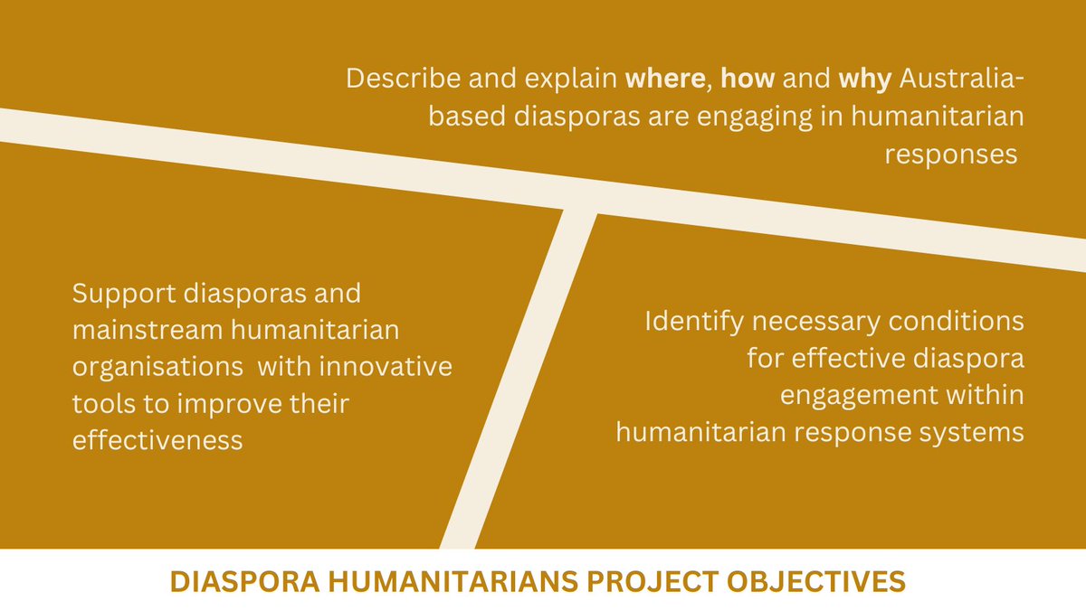 DHumanitarians's tweet photo. Learn more about our project principles and objectives on https://t.co/pFv8x36j24 👀
#research #diaspora #diasporaengagement https://t.co/8kE8zqA1QY