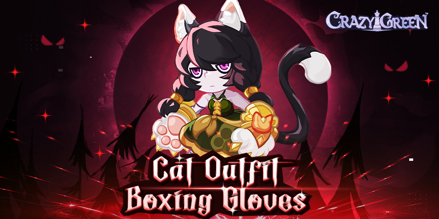 CrazyGreenGame's tweet photo. 【Outfit Introduction】
Cat Outfit

✔️ Weapon Type: Boxing Gloves

➕ Cat Boxing Gloves: ATK+210, Weapon Skill DAM+2%
➕ Cat Hat: HP Cap+2100, Skill Crit DAM+10%
➕ Cat Costume: DEF+160, HP Regen+200
#CrazyGreen #IdleGame
https://t.co/oV2csUgDax https://t.co/jctNRWv7JF