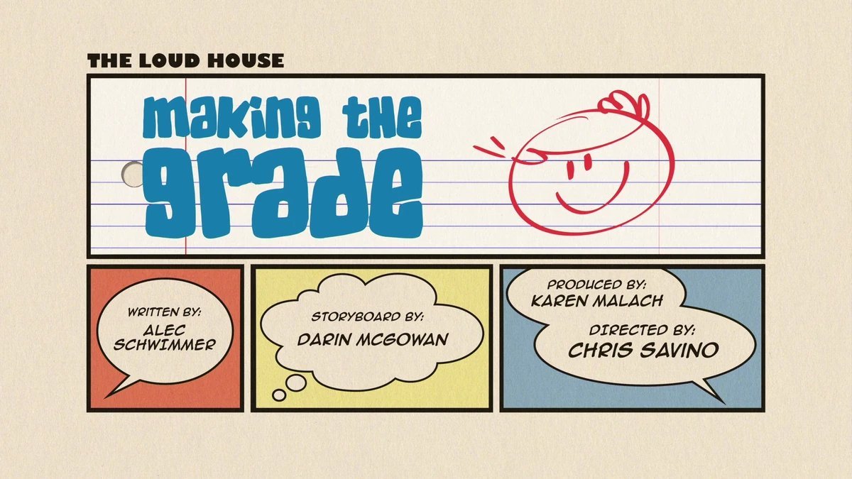NostalgiaEnvy's tweet photo. 6 years ago, The Loud House's "Making the Grade" premiered on Nickelodeon. https://t.co/rmjmhMKqdj